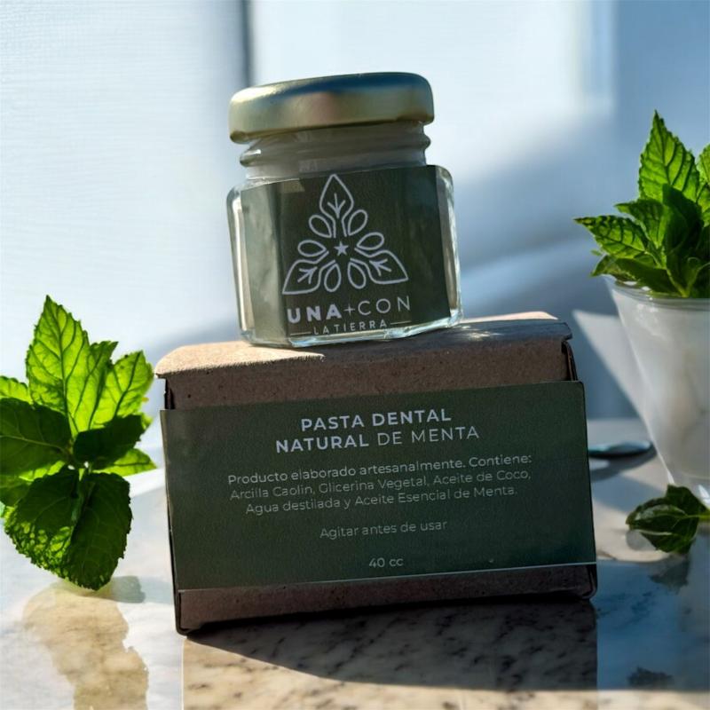 Pasta dental natural de Menta 40 cc