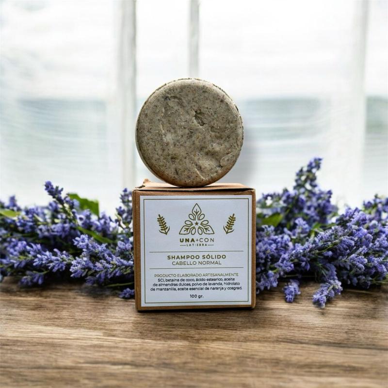 Imagen ilustrativa de Shampoo sólido cabello normal 75 gr